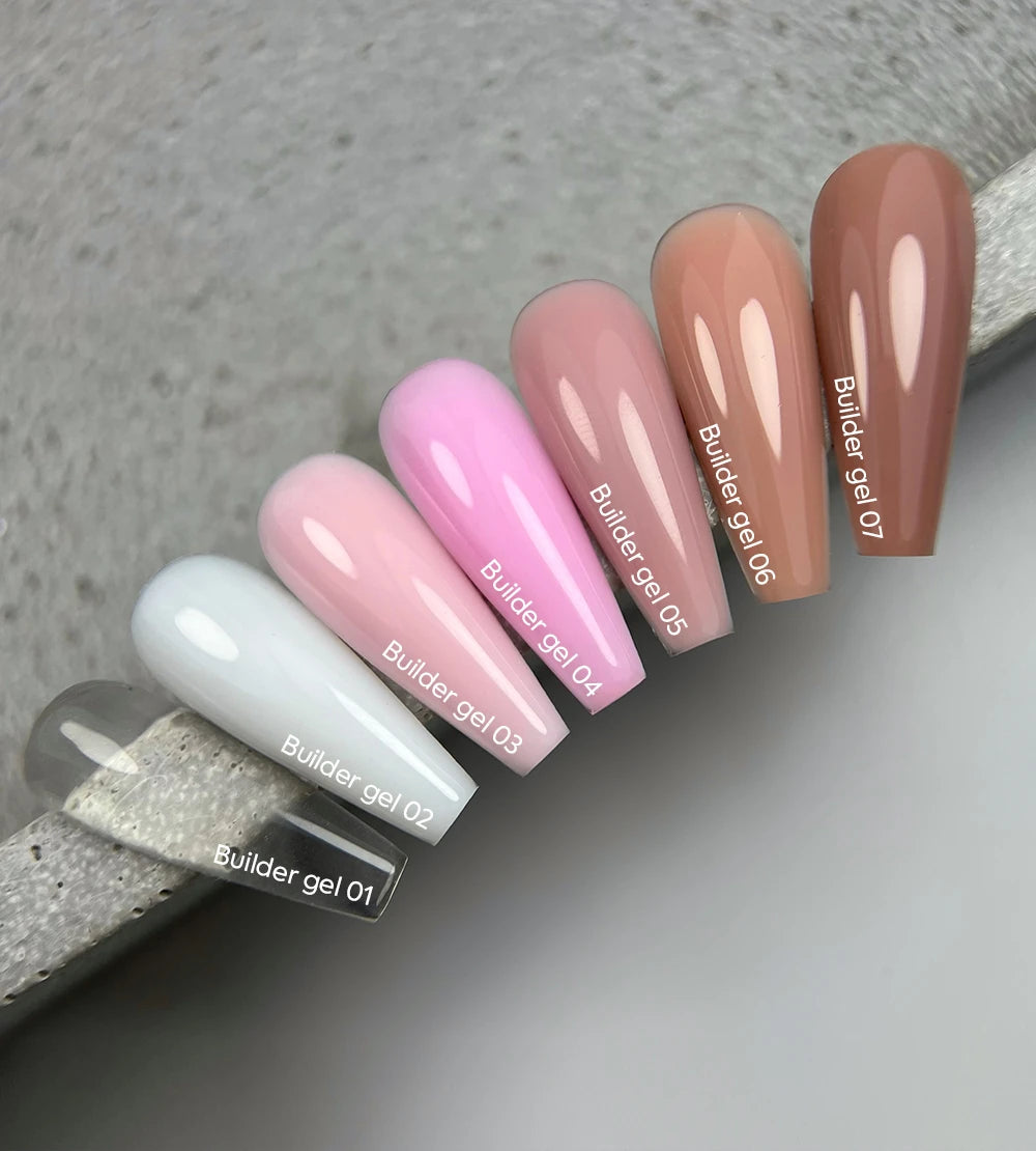 (Kopie) NAILSOFTHEDAY Builder Gel 07 — bruine gel voor nagelverlengingen, 30ml