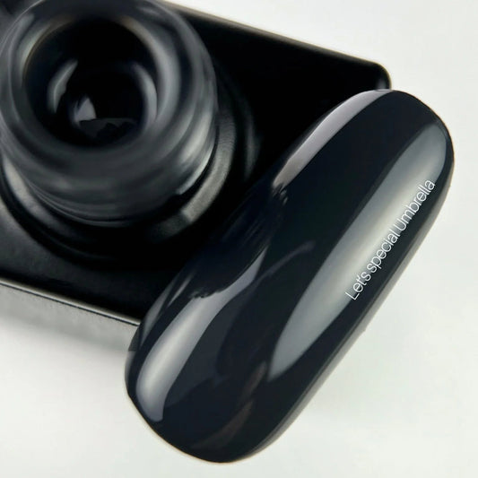 NAILSOFTHEDAY Let's Special Umbrella — donkergrijze grafiet semi-permanente nage