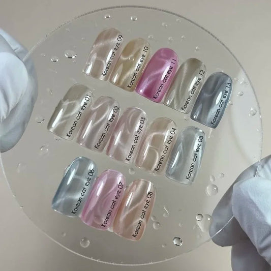 NAILSOFTHEDAY Korean cat eye 08